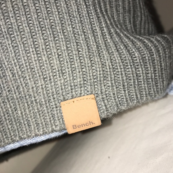 Calvin Klein Yellow Stone Grey Wool Sweater Dress - Picture 7 of 11